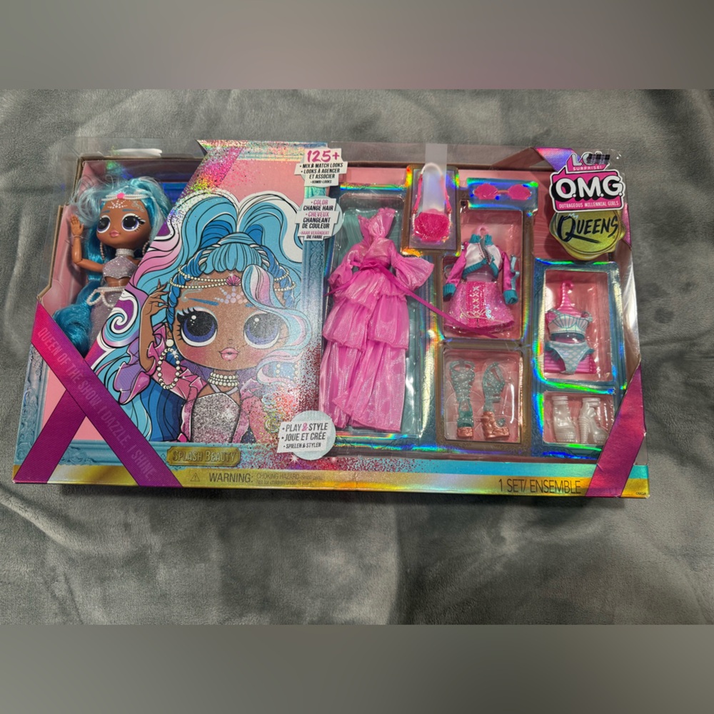 LOL Surprise OMG Queens Splash Beauty fashion doll with 125+ Mix - Picture 4 of 5
